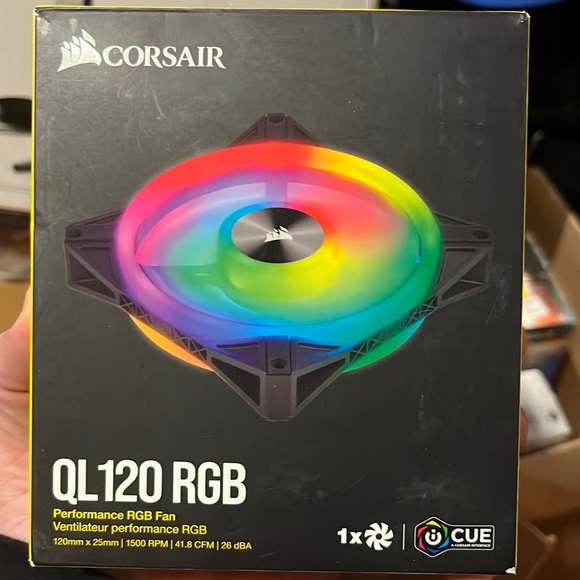 Corsair QL120 RGB Performance Fan - Picture 1 of 4